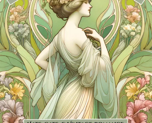 The Art Nouveau Coloring Book: Hats, Cats, & Vintage Romance